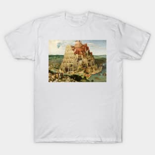 The Tower of Babel (Vienna) by Pieter Bruegel the Elder T-Shirt